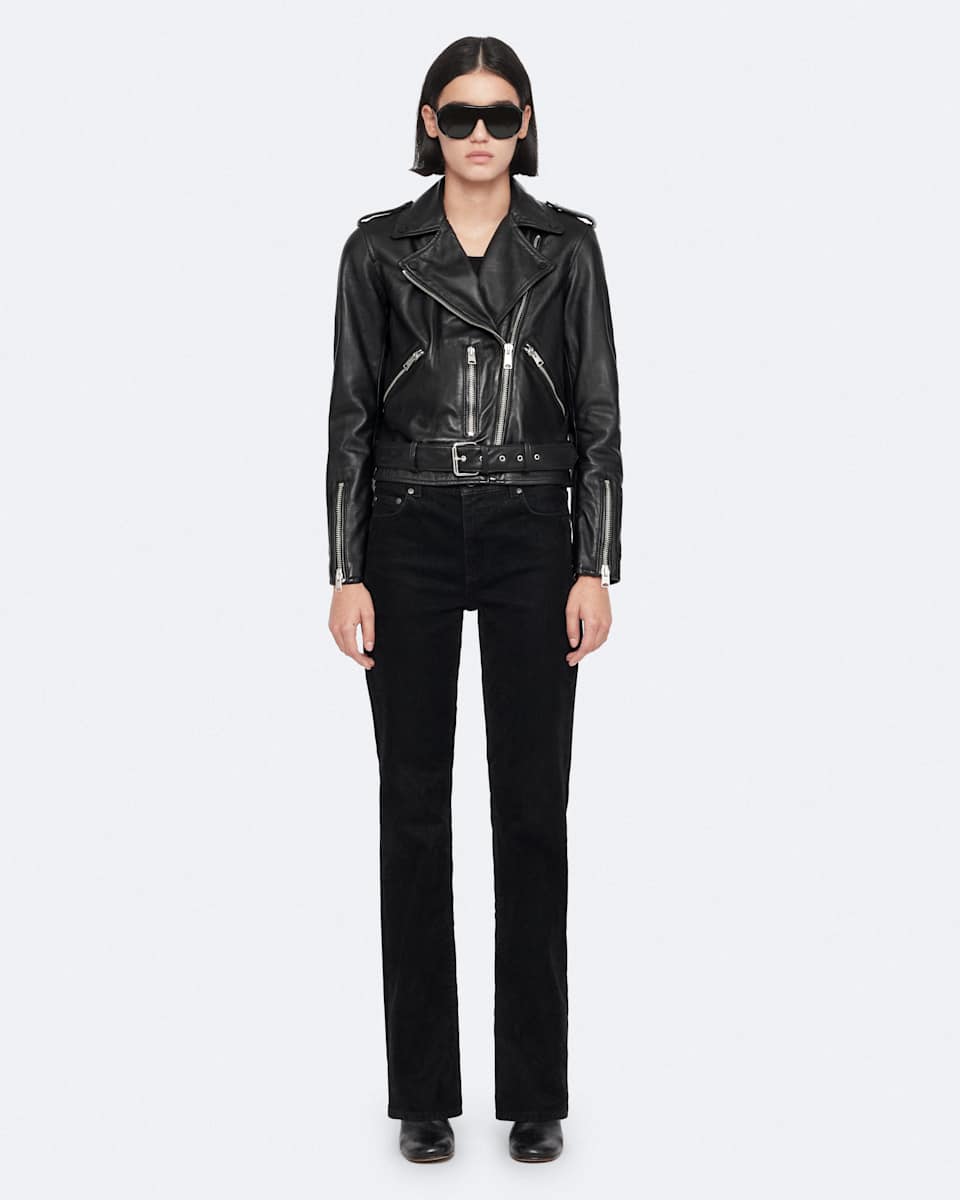 Balfern Leather Biker Jacket