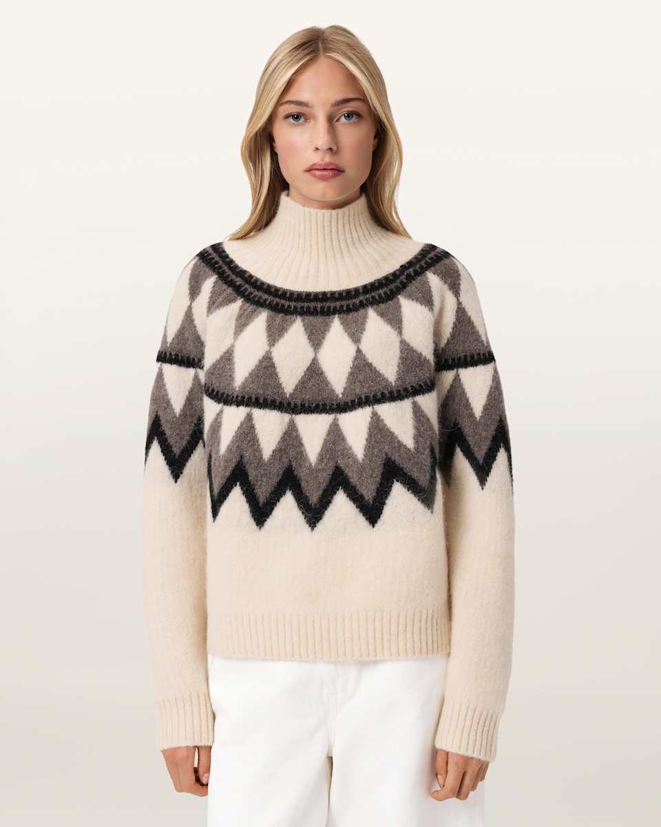 AllSaints Tara Wool Blend Sweater