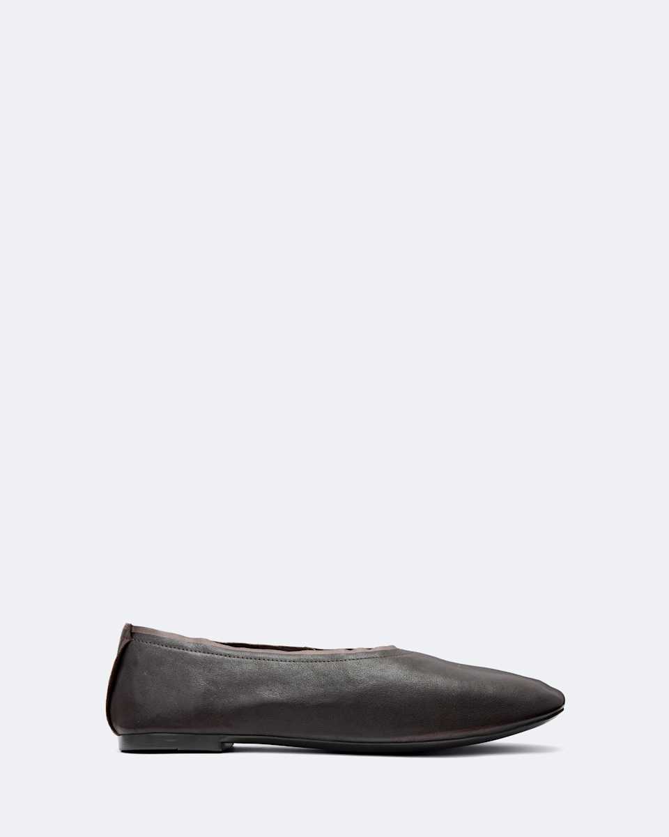 AllSaints Hailee Leather Ballet Flats