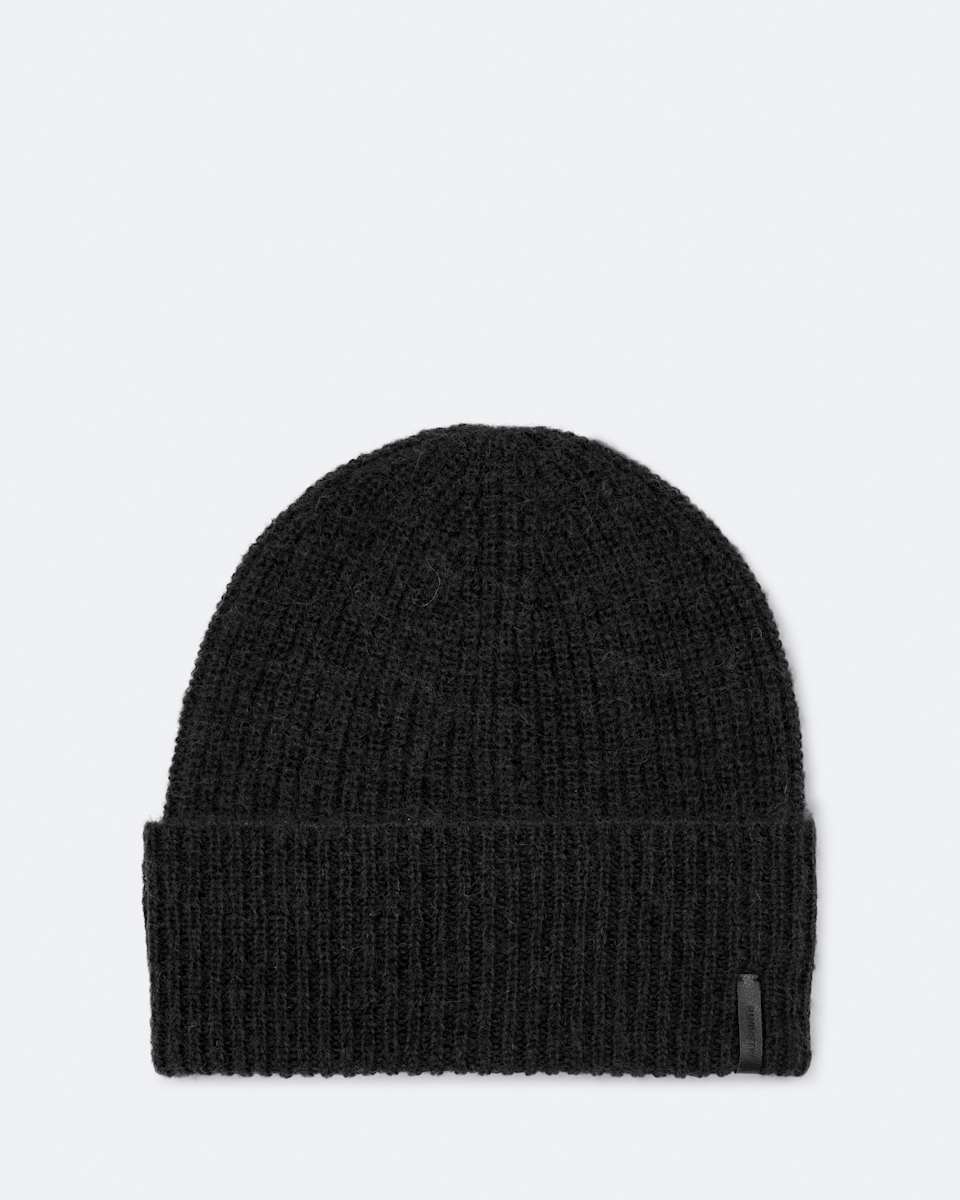 AllSaints Nea Mohair-Blend Cuffed Beanie