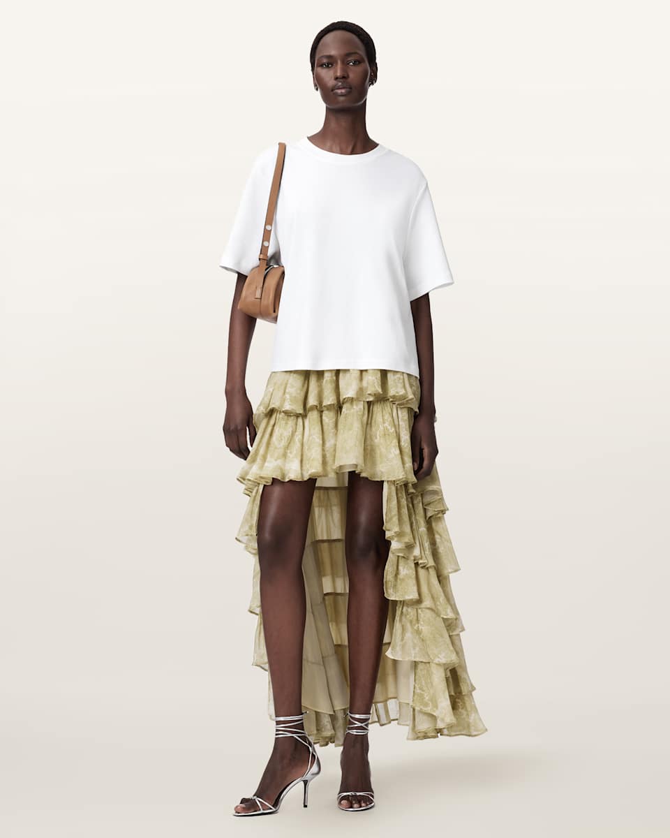 Cavalry Tiered Maxi Skirt