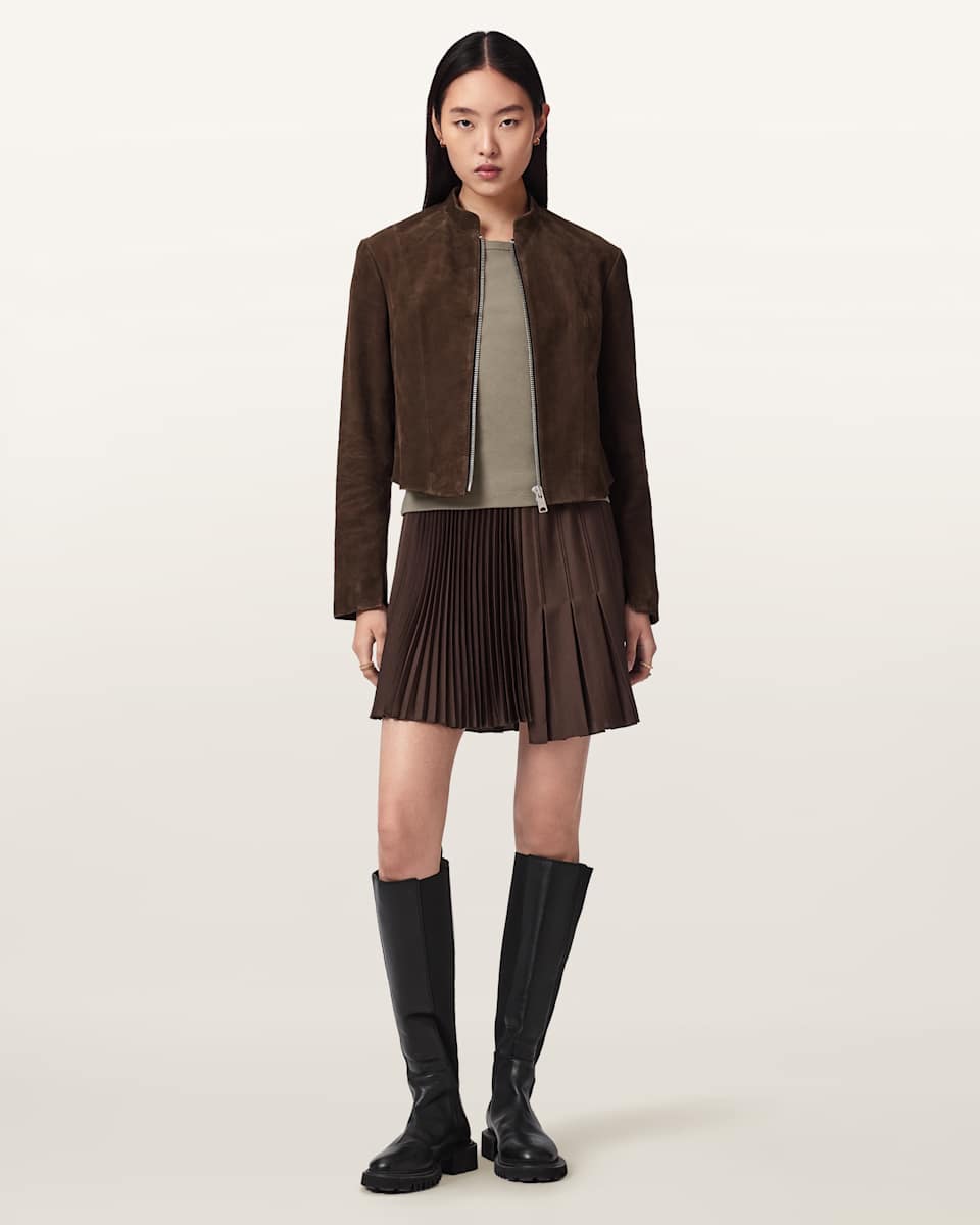 Jax Asymmetric Mini Skirt