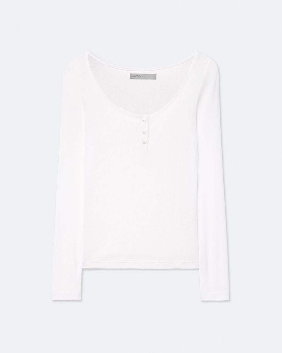 Jules Slim-Fit Cotton Henley Top
