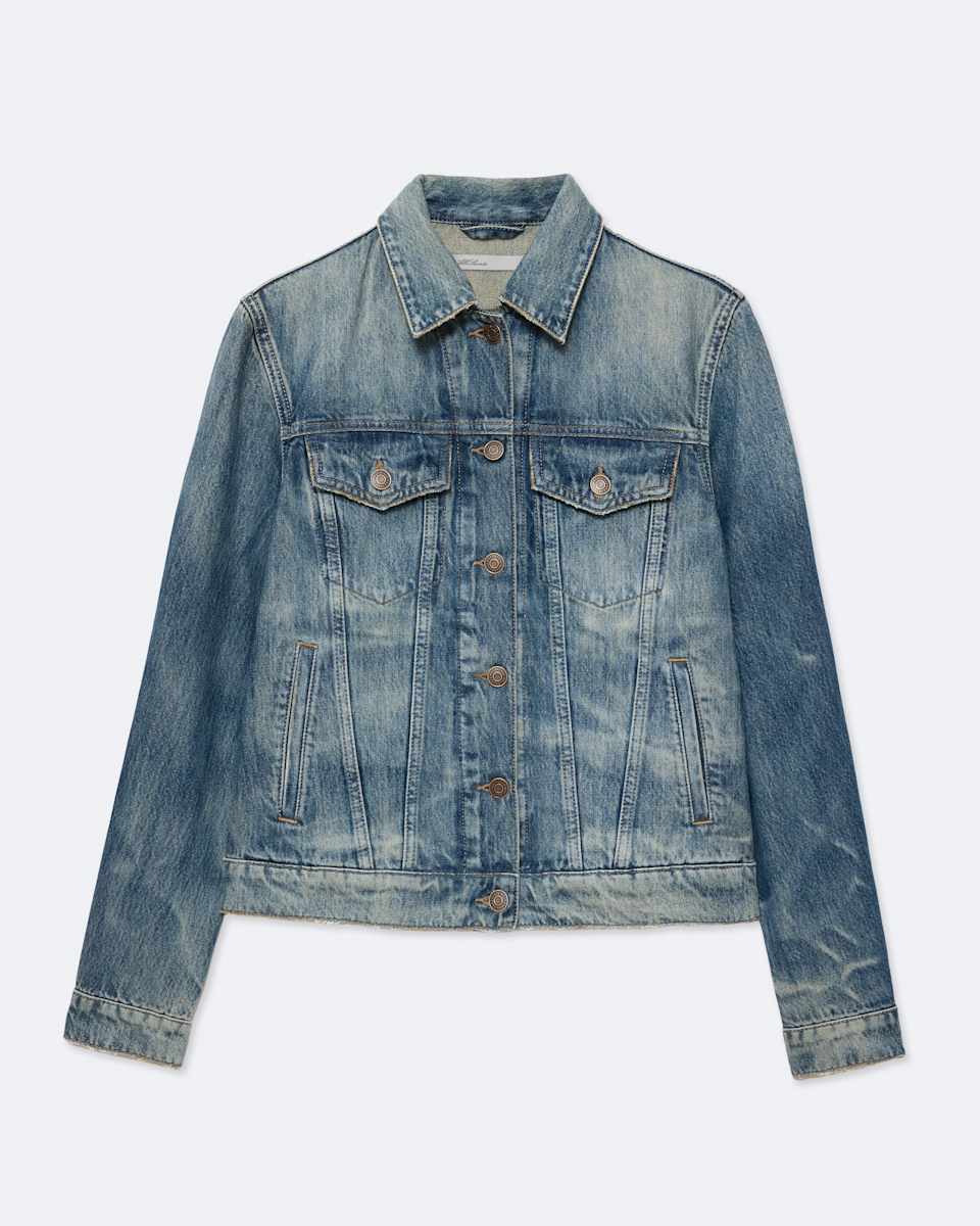 AllSaints Regular-Fit Denim Trucker Jacket