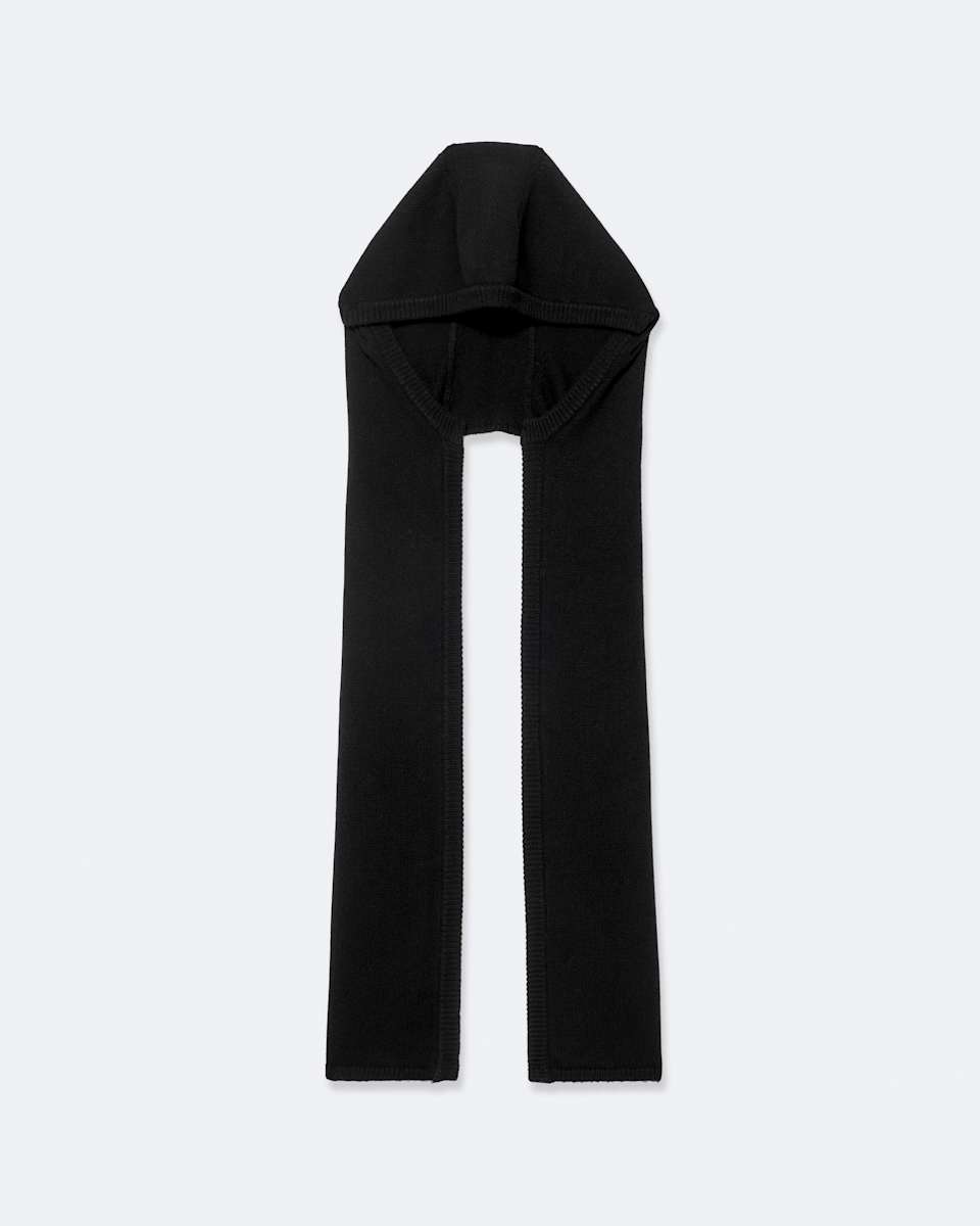 AllSaints Laura Wool Hooded Scarf