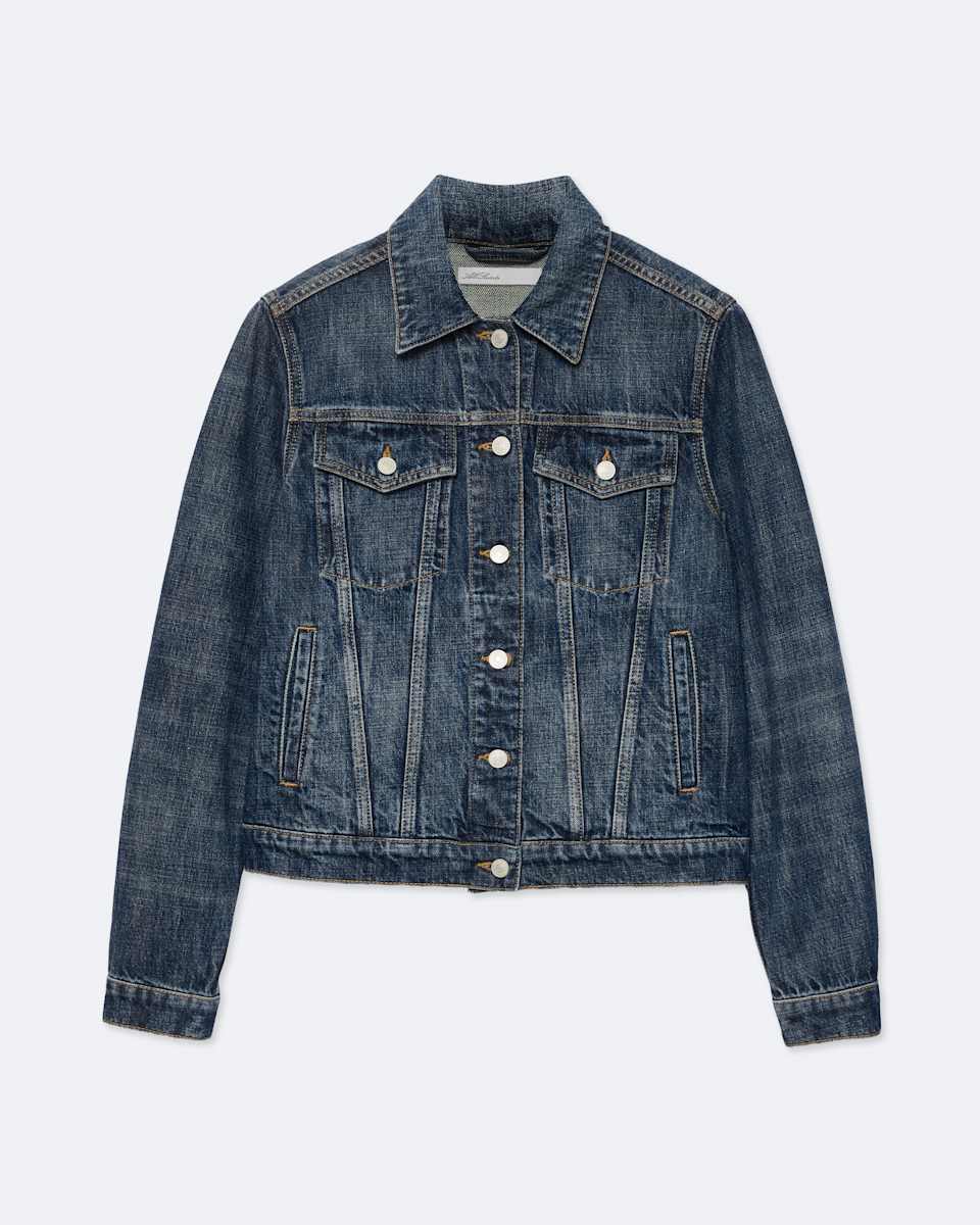 Regular-Fit Denim Trucker Jacket