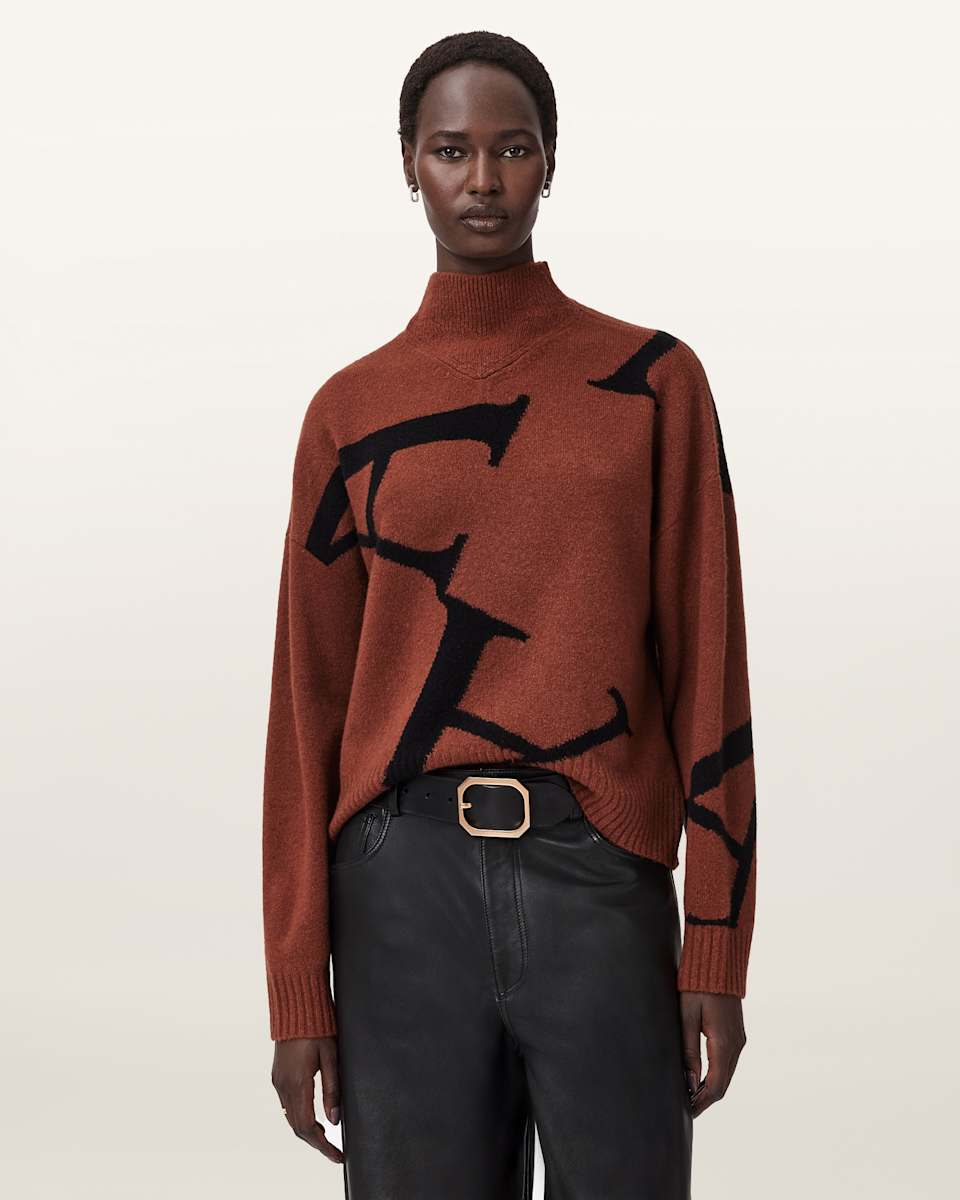 A Star Wool Blend Sweater