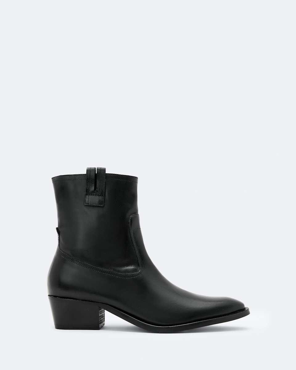 Jura Zip-Up Leather Boots