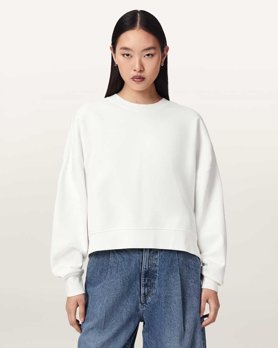 Esme Lila Oversized Long Sleeve Sweatshirt