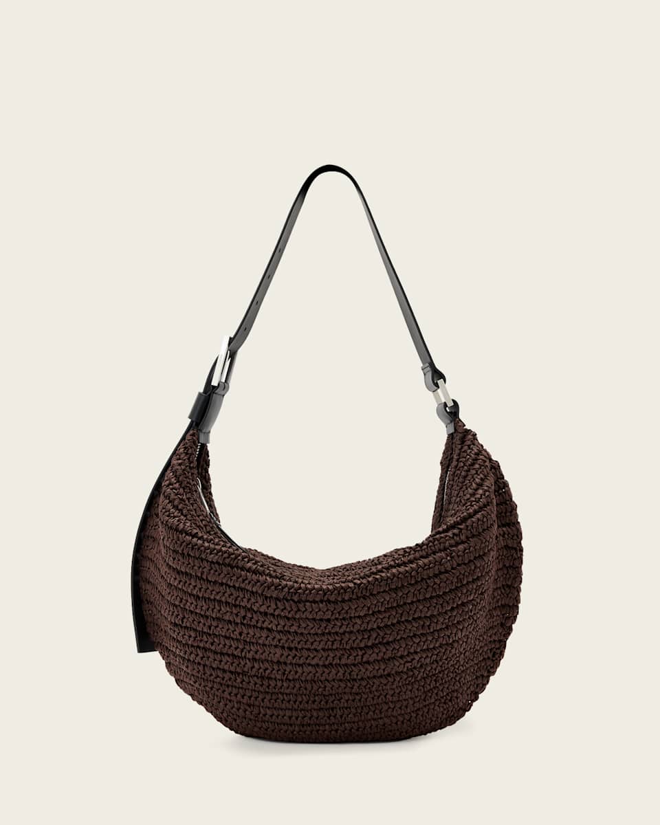 AllSaints Luna Woven Shoulder Bag