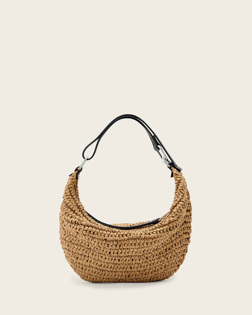 AllSaints Luna Micro Woven Bag