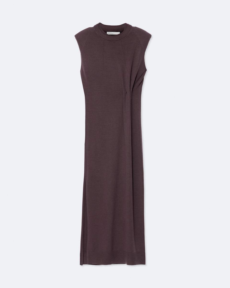 AllSaints Kayla Merino Wool Midi Dress