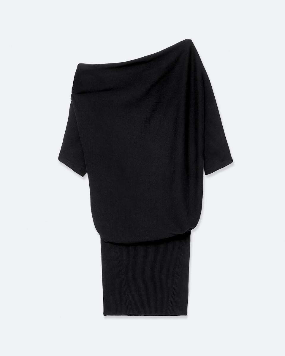 Knitted Cotton Mini Dress