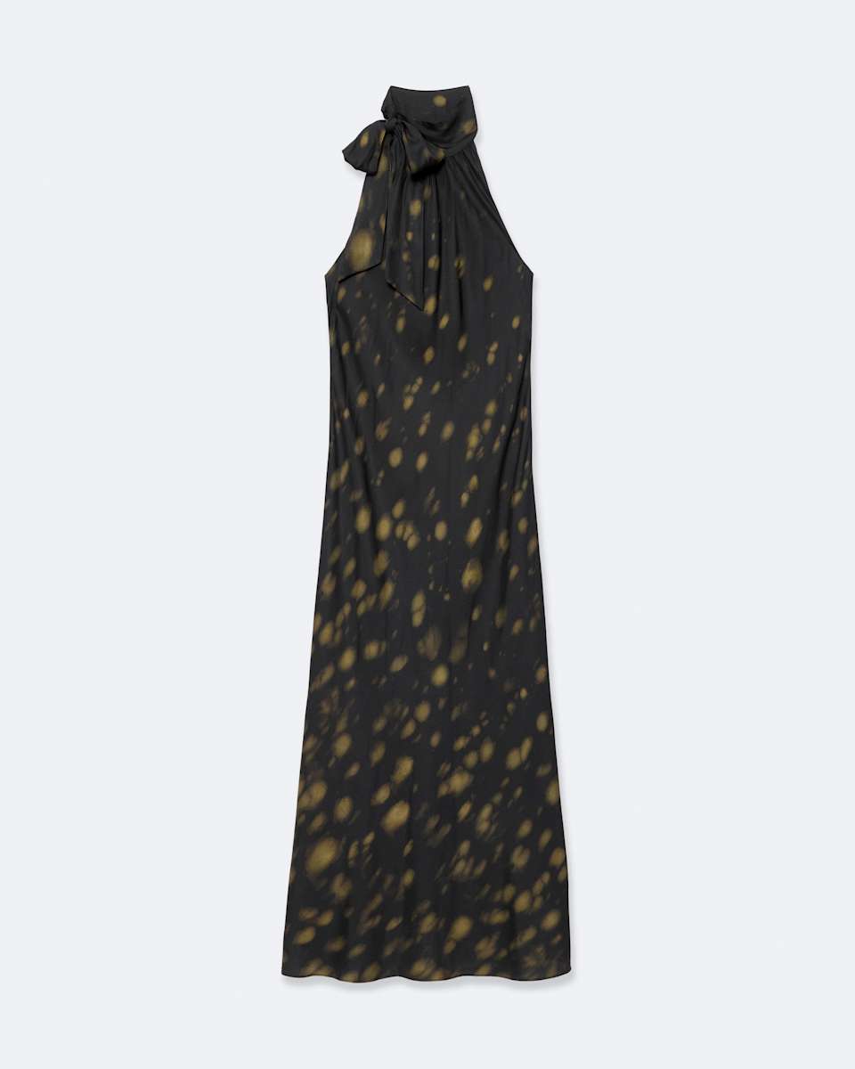 Beril Silk-Blend Maxi Dress