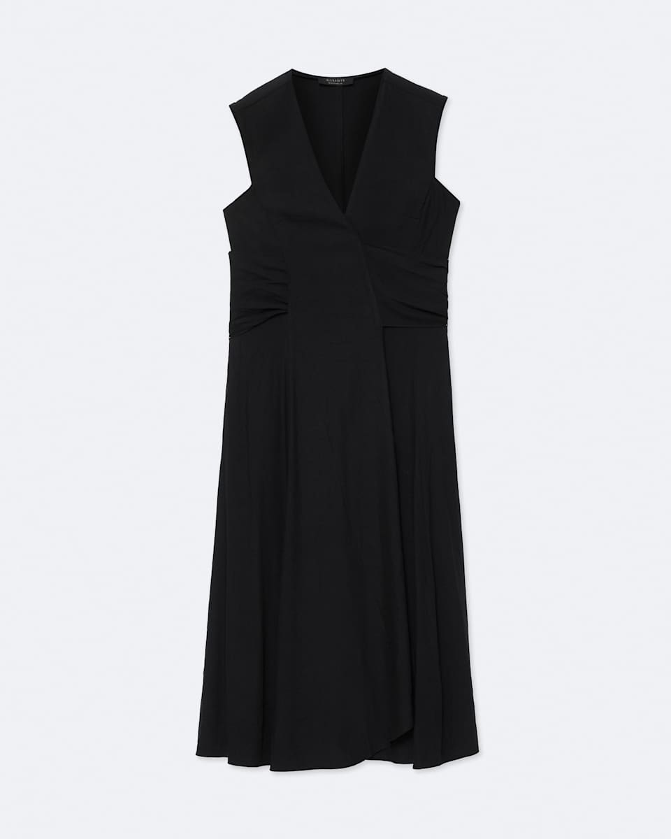 Jeanne Midi Wrap Dress