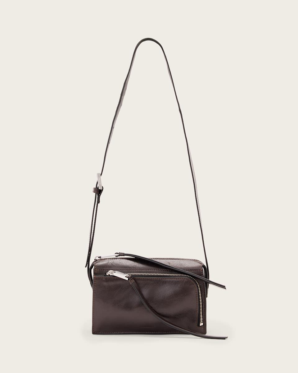 AllSaints Marlo Crossbody Leather Wallet