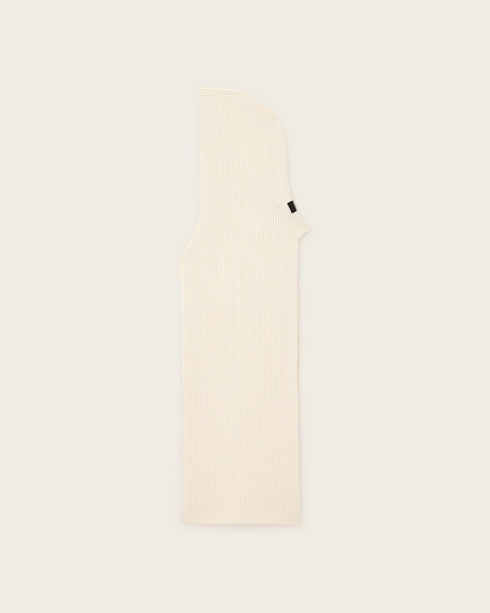 Wren Hooded Wool Scarf
