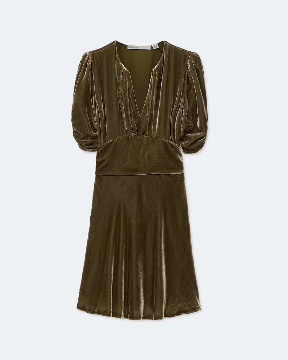 AllSaints Ena Velvet Mini Dress