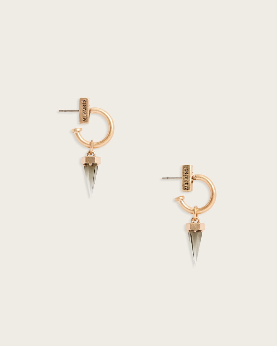 AllSaints Laio Spike Hoop Earrings