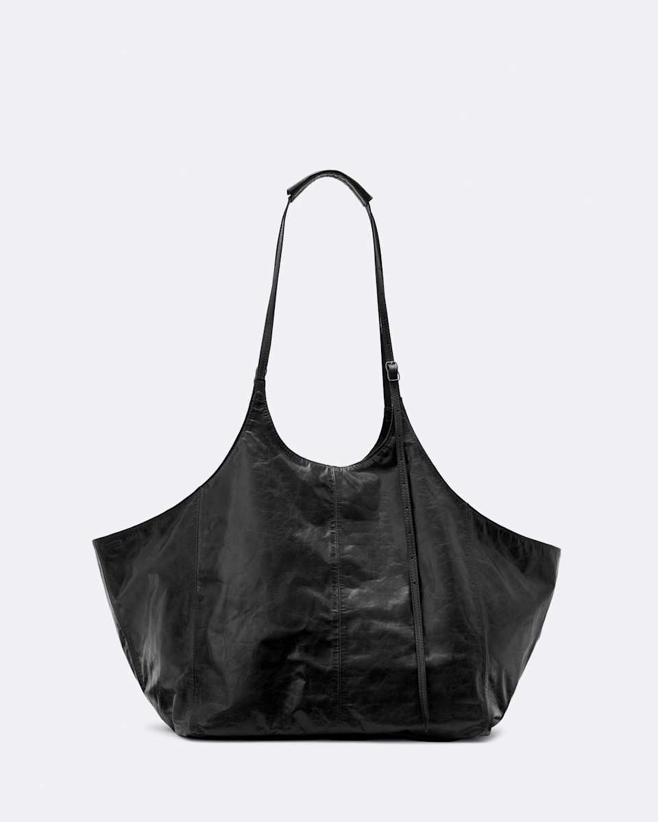 AllSaints Siloh Oversized Leather Tote Bag
