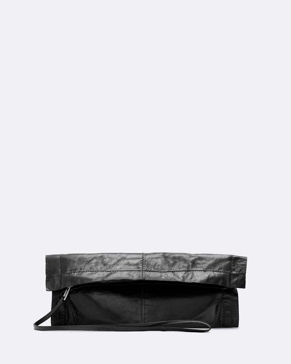 Lutece Fold Leather Clutch