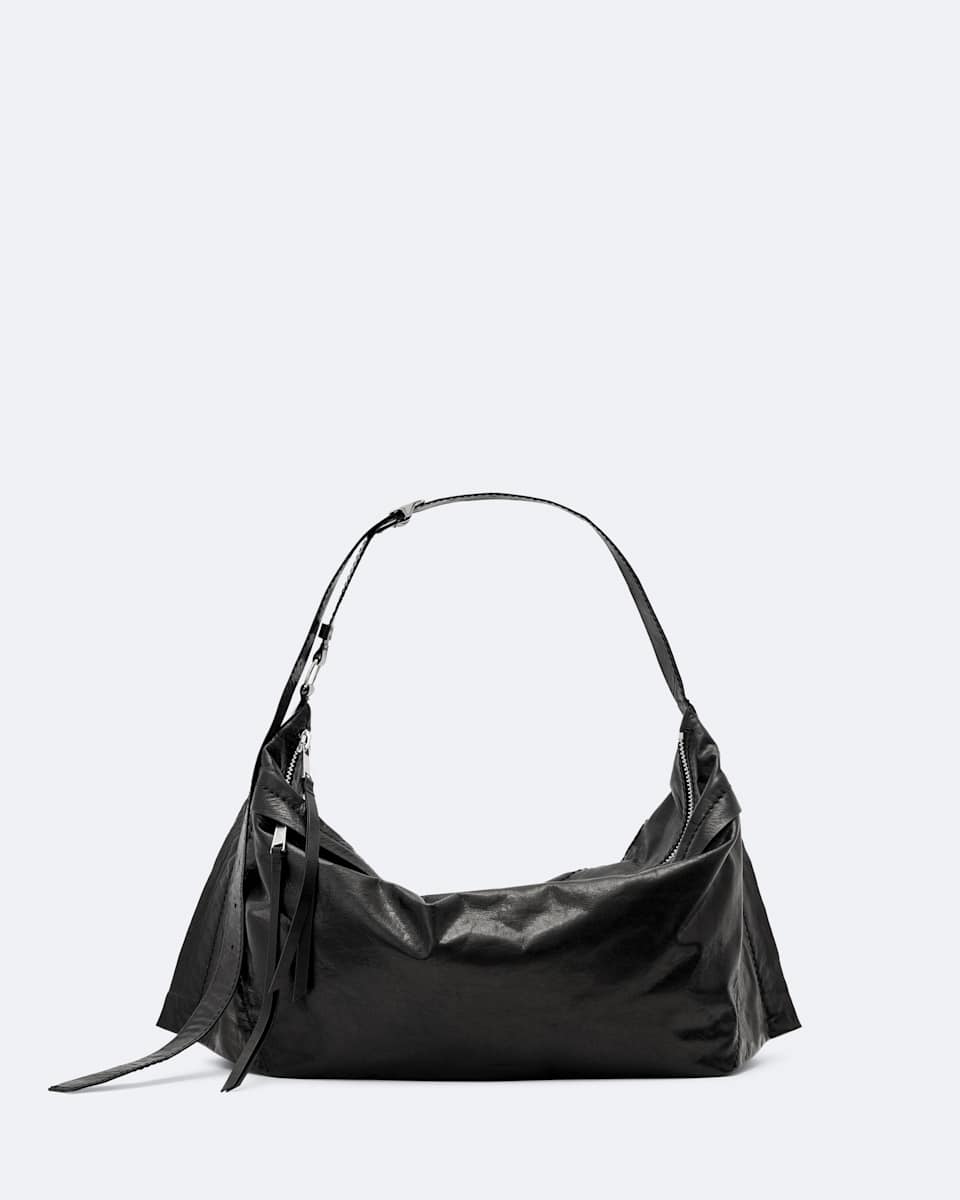 AllSaints Lutece Leather Duffle Bag