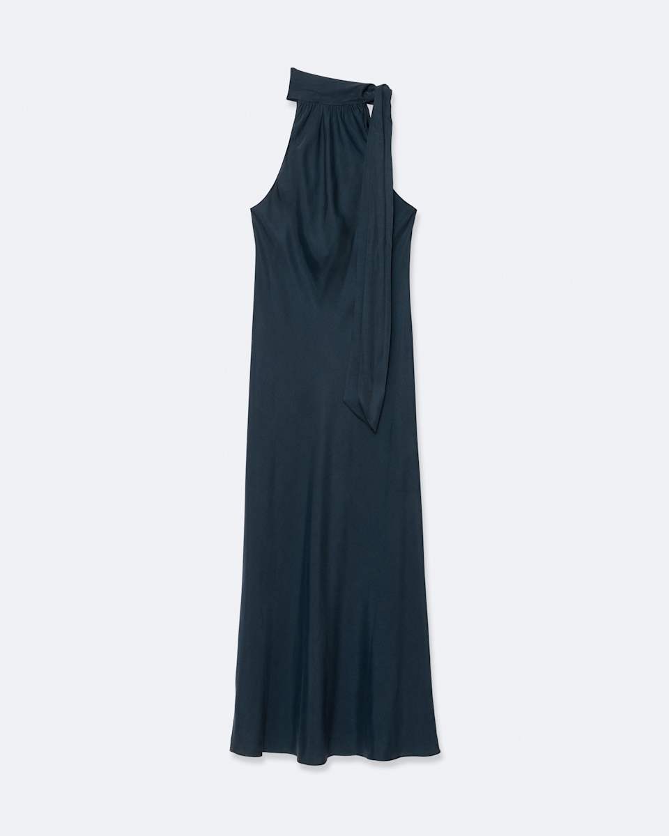 Beril Silk-Blend Maxi Dress