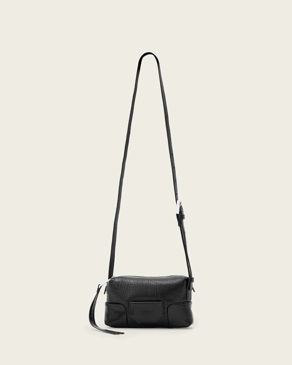 AllSaints Ares Leather Crossbody Bag