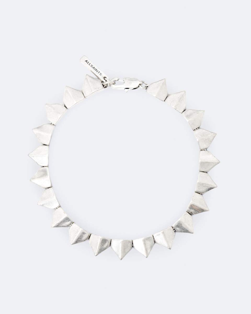 AllSaints Spike Metal Bead Bracelet
