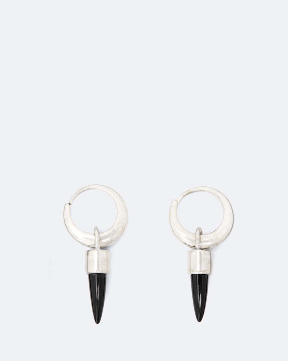 AllSaints Cone Pendant Huggie Earrings