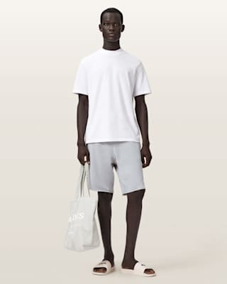 AllSaints Helix Cotton Blend Sweat Shorts