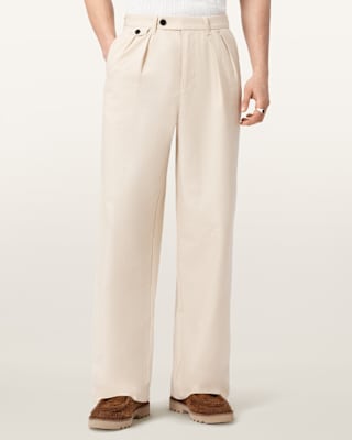 AllSaints Conway Wide Leg Pleated Pants