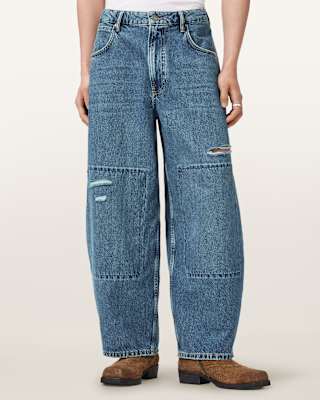 AllSaints Barrel Slouch Denim Jeans