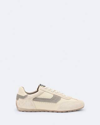 AllSaints Liam Suede Hex Low Top Sneakers