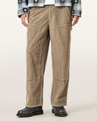 AllSaints Dustan Corduroy Workwear Trousers