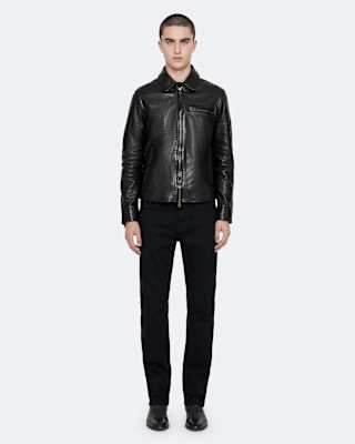 AllSaints Miller Leather Jacket
