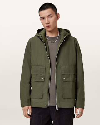 AllSaints Morton Hooded Jacket