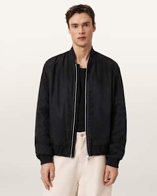 AllSaints Nyx Oversized Bomber Jacket