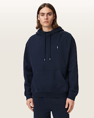 AllSaints Asher Ramskull Oversized Hoodie