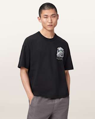 AllSaints Hula Short Sleeve Graphic T-Shirt