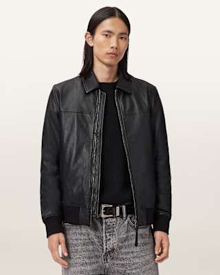AllSaints Rashford Leather Jacket