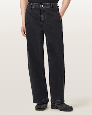 AllSaints Raafi Barrel Leg Denim Jeans