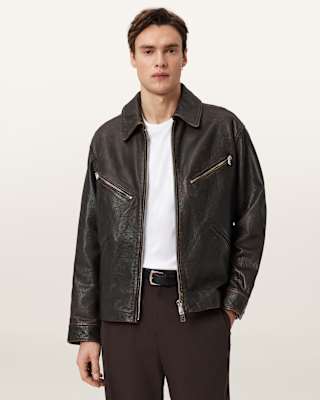 AllSaints Starday Leather Jacket
