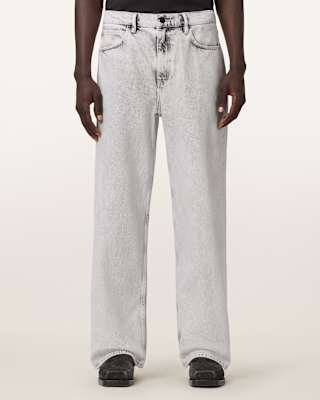 AllSaints Lenny Wide Leg Denim Jeans