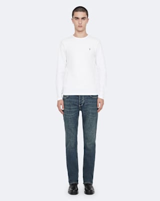AllSaints Brace Brushed Cotton Long Sleeve T-Shirt