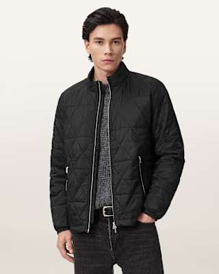 AllSaints Tribex Matte Quilted Jacket