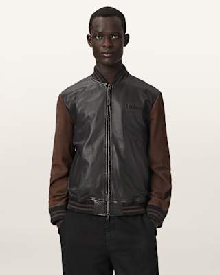 AllSaints Blanco Bomber Jacket