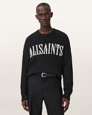 AllSaints Stokes Oversized Boxy Sweater