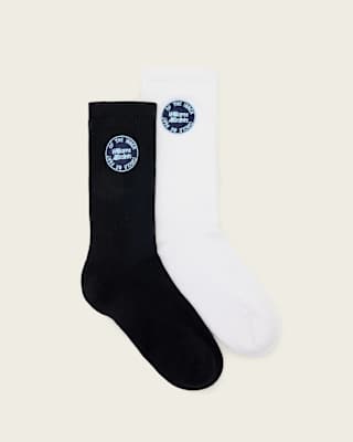 AllSaints Williams X AllSaints Embroidered Socks 2 Pack