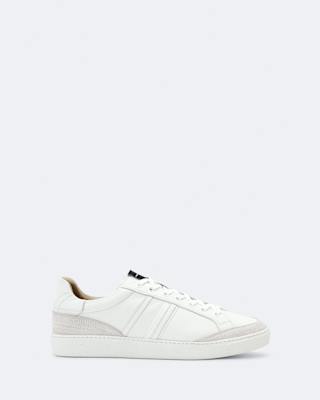 AllSaints Sheer Contrast Leather Sneakers
